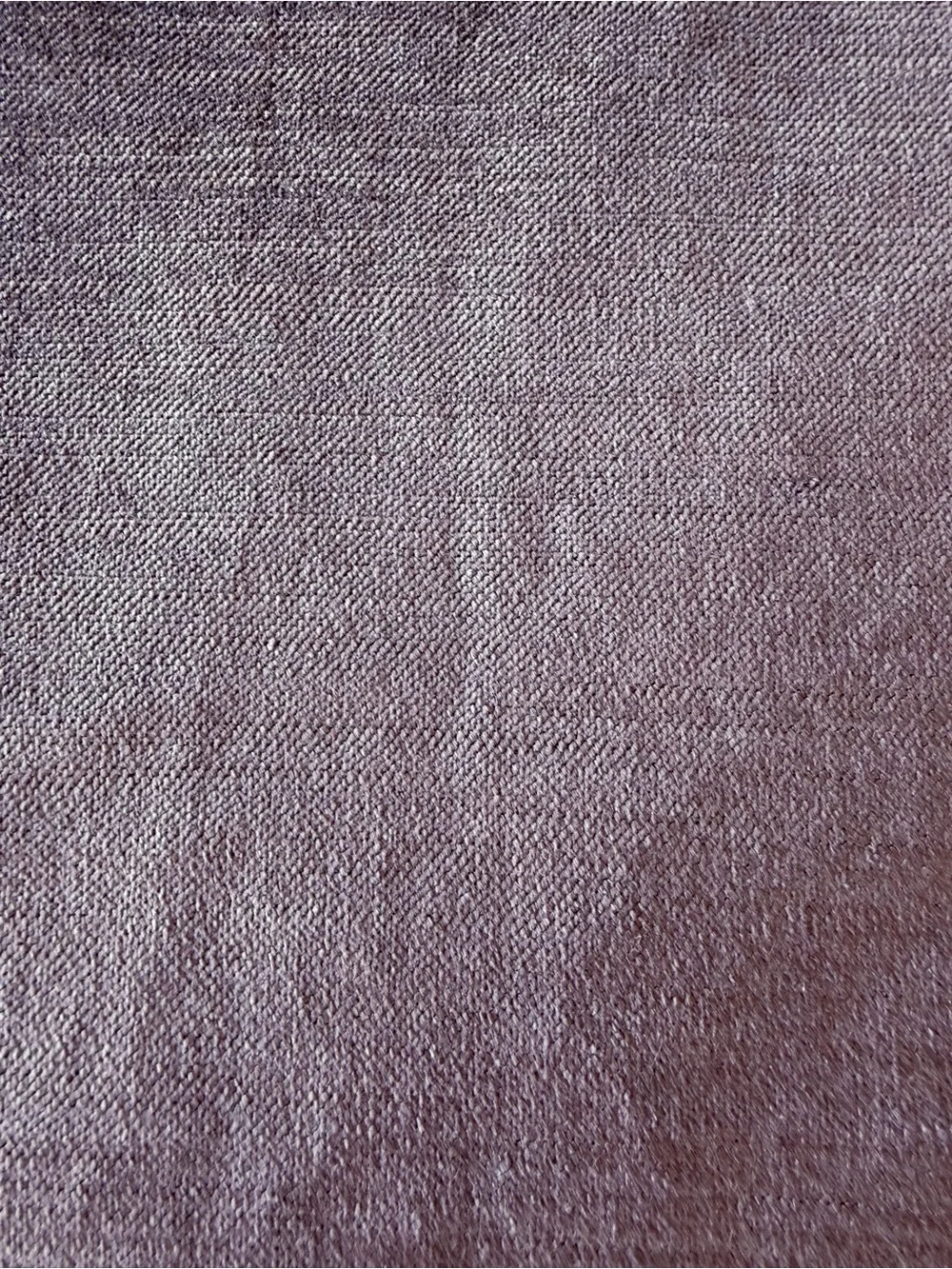 West Elm Velvet Luster 2-Piece Drape Set Purple Unlined Cotton Blend 48x84 GUC